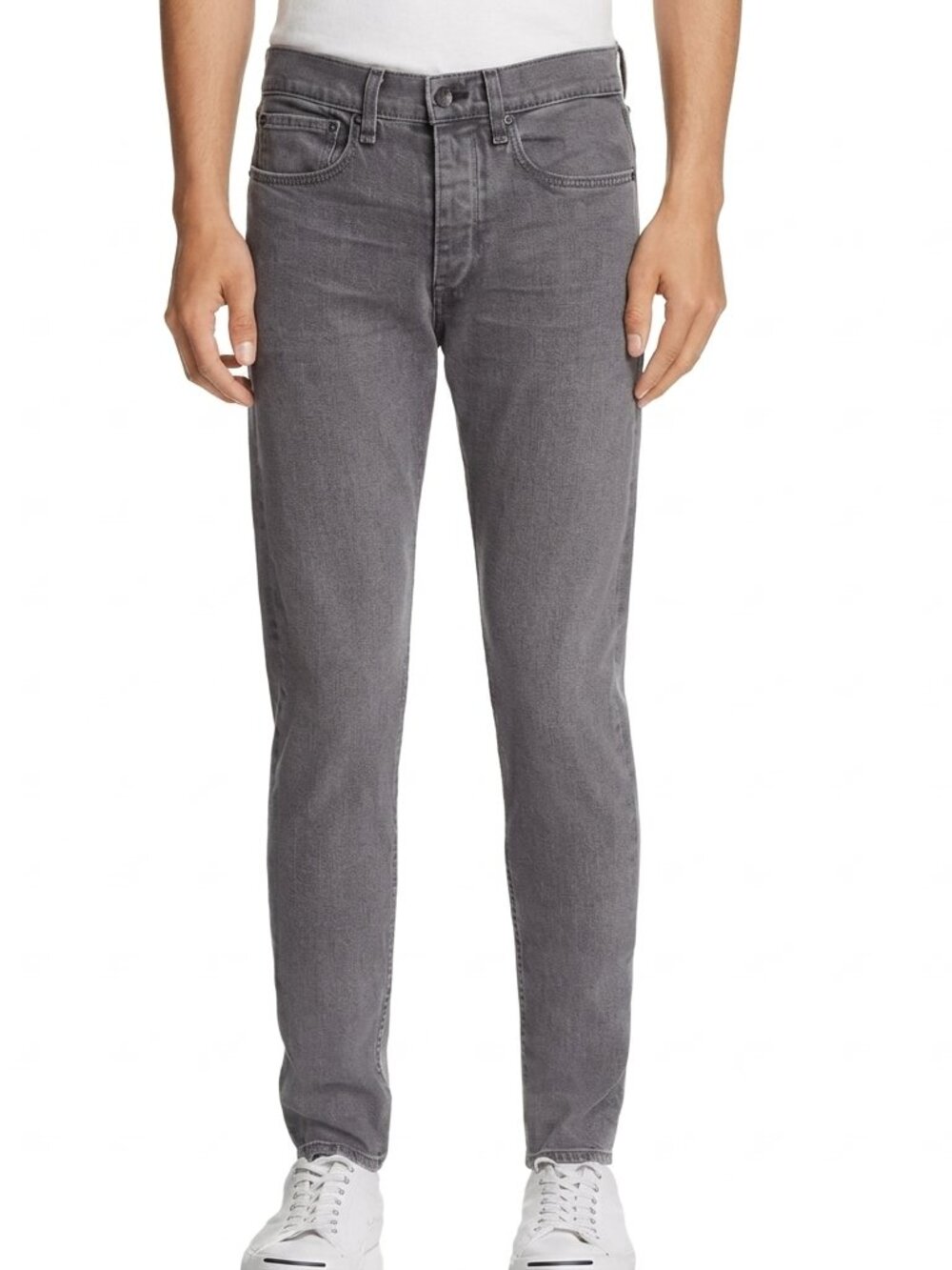 Anthropologie Rag & Bone Fit 1 Extra Slim Jean Skinny Grey Size 32